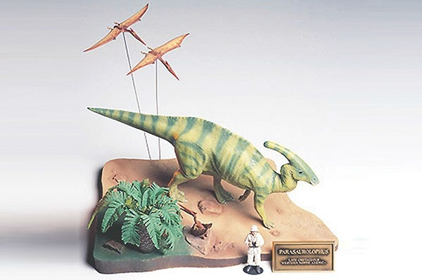 Tamiya 1/35 Parasaurolophus Dioraama ryhmässä URHEILU, VAPAA-AIKA JA HARRASTUS / Harrastus / Muovimallit / Hahmot @ TP E-commerce Nordic AB (C31495)