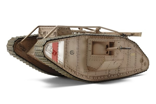 TAMIYA 1/35 WWI British Tank Mk.IV Male (w/Single Motor) ryhmässä URHEILU, VAPAA-AIKA JA HARRASTUS / Harrastus / Muovimallit / Sotilasajoneuvot (maa) @ TP E-commerce Nordic AB (C31507)