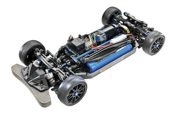 TAMIYA 1/10 R/C TT-02R Chassis Kit ryhmässä LELUT, TUOTTEET LAPSILLE JA VAUVOILLE / Radio-ohjattava / Varaosat ja lisävarusteet / TAMIYA @ TP E-commerce Nordic AB (C31519)