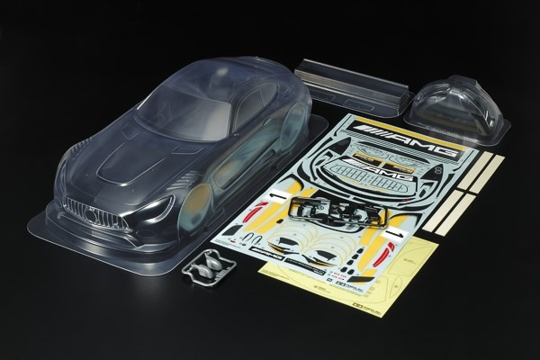 TAMIYA 1/10 Scale R/C Mercedes-AMG GT3 Body Parts Set ryhmässä LELUT, TUOTTEET LAPSILLE JA VAUVOILLE / Radio-ohjattava / Varaosat ja lisävarusteet / TAMIYA @ TP E-commerce Nordic AB (C31520)