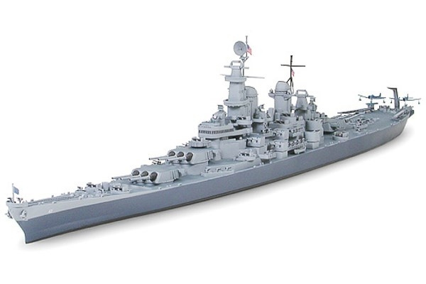 TAMIYA 1/700 U.S. Battleship Missouri ryhmässä URHEILU, VAPAA-AIKA JA HARRASTUS / Harrastus / Muovimallit / Sotilasajoneuvot (maa) @ TP E-commerce Nordic AB (C31535)