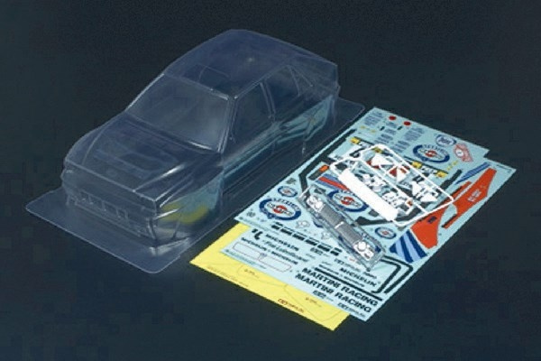 TAMIYA 1/10 Scale R/C Lancia Delta Body Parts Set ryhmässä LELUT, TUOTTEET LAPSILLE JA VAUVOILLE / Radio-ohjattava / Varaosat ja lisävarusteet / TAMIYA @ TP E-commerce Nordic AB (C31538)