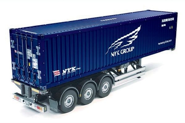 TAMIYA 1/14 NYK 40ft Container Semi-Trailer ryhmässä LELUT, TUOTTEET LAPSILLE JA VAUVOILLE / Radio-ohjattava / Muut @ TP E-commerce Nordic AB (C31542)