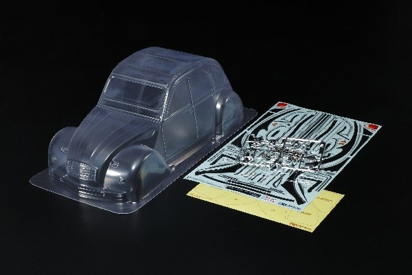 TAMIYA 1/10 Scale R/C Citroën 2CV Charleston Body Parts ryhmässä LELUT, TUOTTEET LAPSILLE JA VAUVOILLE / Radio-ohjattava / Varaosat ja lisävarusteet / TAMIYA @ TP E-commerce Nordic AB (C31557)