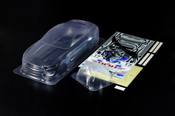 TAMIYA 1/10 Scale R/C Ford Mustang GT4 Body Parts Set ryhmässä LELUT, TUOTTEET LAPSILLE JA VAUVOILLE / Radio-ohjattava / Varaosat ja lisävarusteet / TAMIYA @ TP E-commerce Nordic AB (C31566)