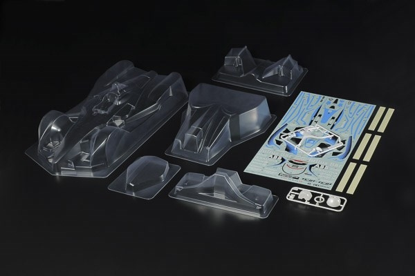 TAMIYA 1/10 Scale R/C Formula E GEN2 Car - Body Parts Set ryhmässä LELUT, TUOTTEET LAPSILLE JA VAUVOILLE / Radio-ohjattava / Varaosat ja lisävarusteet / TAMIYA @ TP E-commerce Nordic AB (C31587)