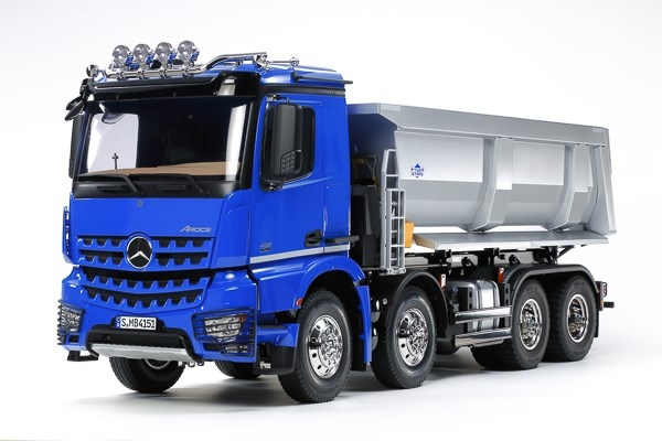 TAMIYA 1/14 R/C Mercedes-Benz Arocs 4151 8x4 Tipper Truck ryhmässä LELUT, TUOTTEET LAPSILLE JA VAUVOILLE / Radio-ohjattava / Muut @ TP E-commerce Nordic AB (C31597)