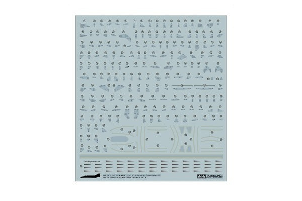 TAMIYA 1/48 Scale F-4 Phantom II T Decal Set A ryhmässä URHEILU, VAPAA-AIKA JA HARRASTUS / Harrastus / Muovimallit / Sekalaiset @ TP E-commerce Nordic AB (C31600)