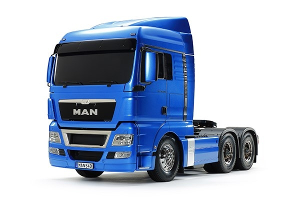 TAMIYA 1/14 Man TGX 26.540 6x4 XLX (Light Metallic Blue) ryhmässä LELUT, TUOTTEET LAPSILLE JA VAUVOILLE / Radio-ohjattava / Muut @ TP E-commerce Nordic AB (C31615)