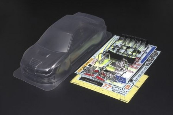 TAMIYA 1/10 Scale R/C Subaru Impreza WRC 07 Body Parts Se ryhmässä LELUT, TUOTTEET LAPSILLE JA VAUVOILLE / Radio-ohjattava / Varaosat ja lisävarusteet / TAMIYA @ TP E-commerce Nordic AB (C31678)