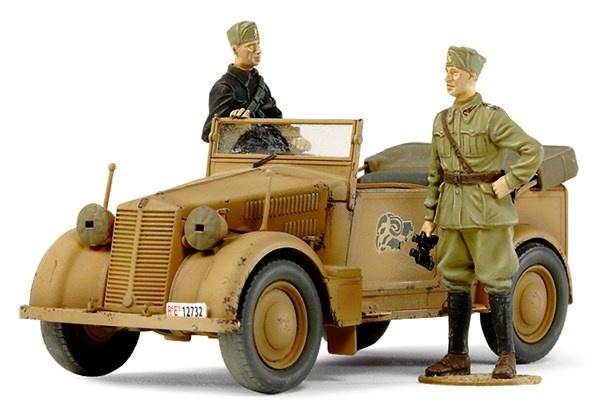 TAMIYA 1/35 Italian/German 508CM \'Coloniale\' Staff Car ryhmässä URHEILU, VAPAA-AIKA JA HARRASTUS / Harrastus / Muovimallit / Sekalaiset @ TP E-commerce Nordic AB (C31679)