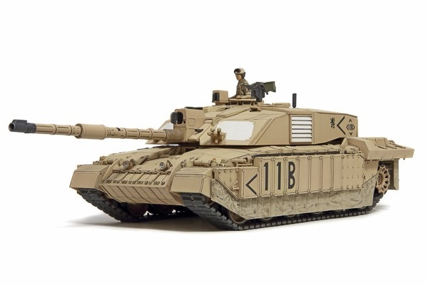 TAMIYA 1/48 British Main Battle Tank Challenger 2 (Desert ryhmässä URHEILU, VAPAA-AIKA JA HARRASTUS / Harrastus / Muovimallit / Sotilasajoneuvot (maa) @ TP E-commerce Nordic AB (C31687)