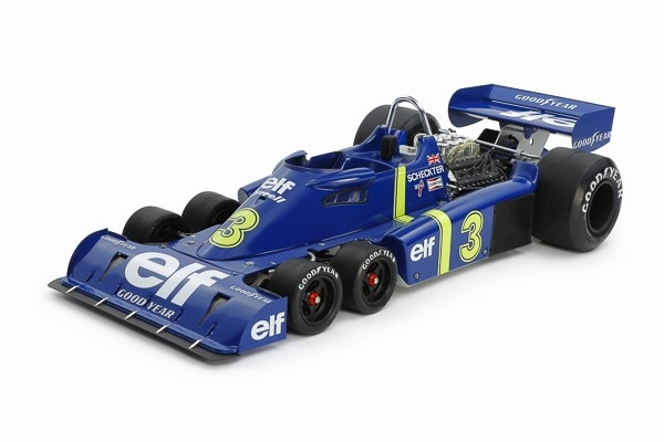 TAMIYA 1/12 Tyrrell P34 Six Wheeler (w/Photo-Etched Parts ryhmässä URHEILU, VAPAA-AIKA JA HARRASTUS / Harrastus / Muovimallit / Autot @ TP E-commerce Nordic AB (C31700)