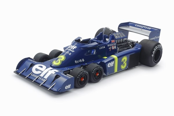 TAMIYA 1/20 Tyrrell P34 Six Wheeler 1976 Japan GP (w/PE) ryhmässä URHEILU, VAPAA-AIKA JA HARRASTUS / Harrastus / Muovimallit / Autot @ TP E-commerce Nordic AB (C31702)