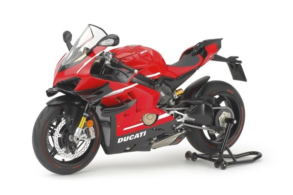 TAMIYA 1/12 Ducati Superleggera V4 ryhmässä URHEILU, VAPAA-AIKA JA HARRASTUS / Harrastus / Muovimallit / Moottoripyörät @ TP E-commerce Nordic AB (C31706)