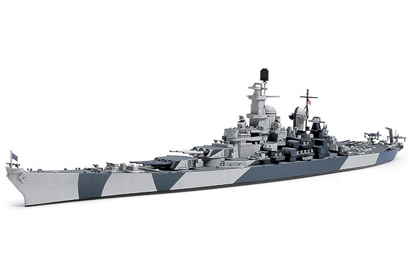 TAMIYA 1/700 U.S. Battleship Iowa ryhmässä URHEILU, VAPAA-AIKA JA HARRASTUS / Harrastus / Muovimallit / Sotilasajoneuvot (maa) @ TP E-commerce Nordic AB (C31707)