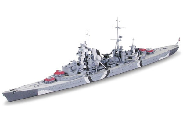 TAMIYA 1/700 German Heavy Cruiser Prinz Eugen ryhmässä URHEILU, VAPAA-AIKA JA HARRASTUS / Harrastus / Muovimallit / Sotilasajoneuvot (maa) @ TP E-commerce Nordic AB (C31709)