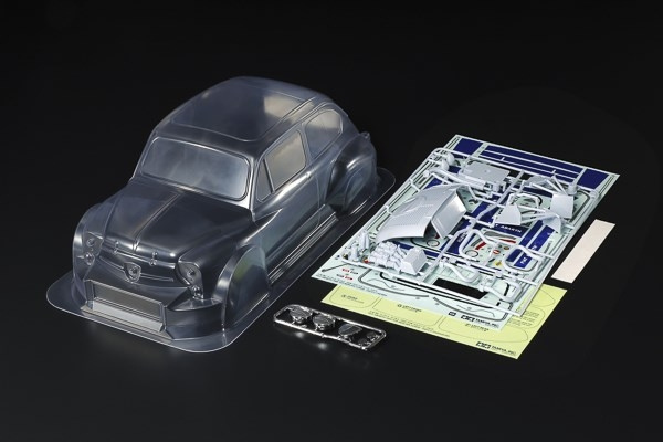 TAMIYA 1/10 Scale R/C Fiat Abarth 1000 TCR Body Parts Set ryhmässä LELUT, TUOTTEET LAPSILLE JA VAUVOILLE / Radio-ohjattava / Varaosat ja lisävarusteet / TAMIYA @ TP E-commerce Nordic AB (C31755)