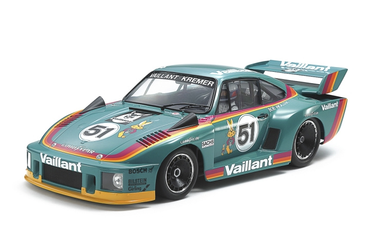 TAMIYA 1/20 Porsche 935 Vaillant ryhmässä URHEILU, VAPAA-AIKA JA HARRASTUS / Harrastus / Muovimallit / Autot @ TP E-commerce Nordic AB (C31759)