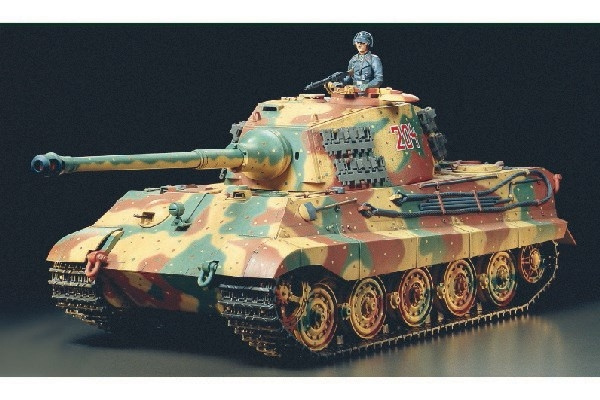 TAMIYA 1/16 R/C KING TIGER w/Option Kit ryhmässä LELUT, TUOTTEET LAPSILLE JA VAUVOILLE / Radio-ohjattava / Muut @ TP E-commerce Nordic AB (C31781)