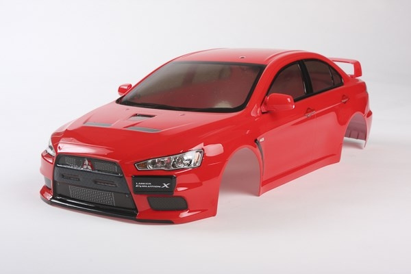 TAMIYA 1/10 Scale R/C Lancer Evo X Body Parts Set ryhmässä LELUT, TUOTTEET LAPSILLE JA VAUVOILLE / Radio-ohjattava / Varaosat ja lisävarusteet / TAMIYA @ TP E-commerce Nordic AB (C31785)