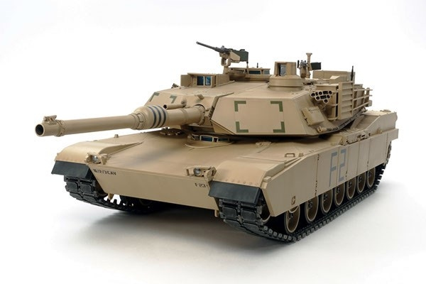 TAMIYA 1/16 R/C U.S. M1A2 Abrams w/Option Kit ryhmässä LELUT, TUOTTEET LAPSILLE JA VAUVOILLE / Radio-ohjattava / Muut @ TP E-commerce Nordic AB (C31795)