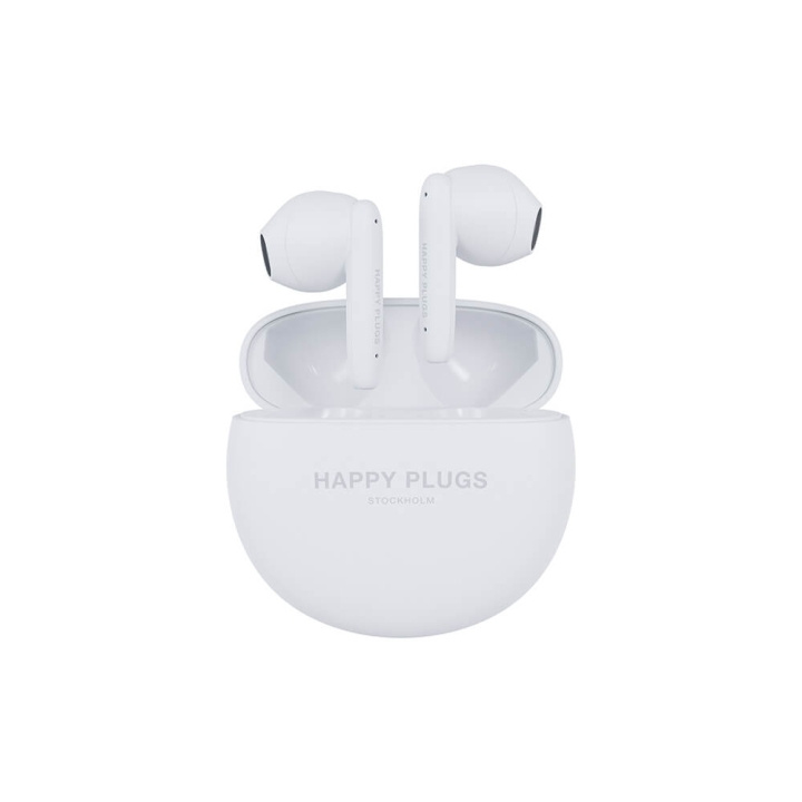 Happy Plugs Kuuloke Joy Lite In-Ear TWS Valkoinen ryhmässä KODINELEKTRONIIKKA / Ääni & Kuva / Kuulokkeet & Tarvikkeet / Kuulokkeet @ TP E-commerce Nordic AB (C32097)