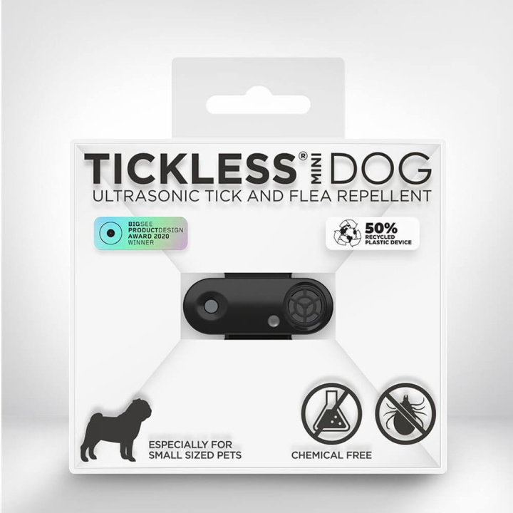 TICKLESS Tick Repellent Mini Dog Black ryhmässä KOTI, TALOUS JA PUUTARHA / Lemmikkitarvikkeet / Koira @ TP E-commerce Nordic AB (C32112)