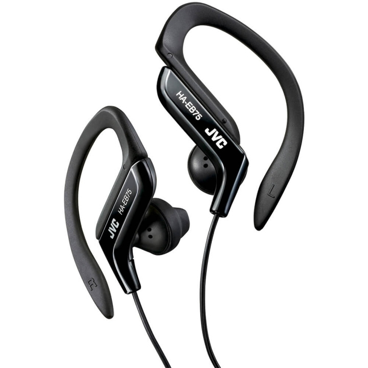 JVC Headphone In-Ear wired Sports Black HA-EB75 ryhmässä KODINELEKTRONIIKKA / Ääni & Kuva / Kuulokkeet & Tarvikkeet / Kuulokkeet @ TP E-commerce Nordic AB (C32116)