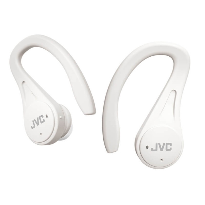 JVC Hörlur In-Ear True Wireless Sports Vit HA-EC25T-W-U ryhmässä KODINELEKTRONIIKKA / Ääni & Kuva / Kuulokkeet & Tarvikkeet / Kuulokkeet @ TP E-commerce Nordic AB (C32117)