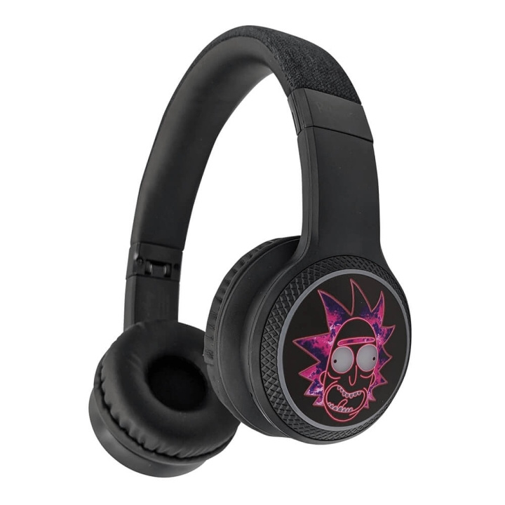 RICK&MORTY Rick & Morty Headphone Wireless LED On-Ear ryhmässä KODINELEKTRONIIKKA / Ääni & Kuva / Kuulokkeet & Tarvikkeet / Kuulokkeet @ TP E-commerce Nordic AB (C32120)