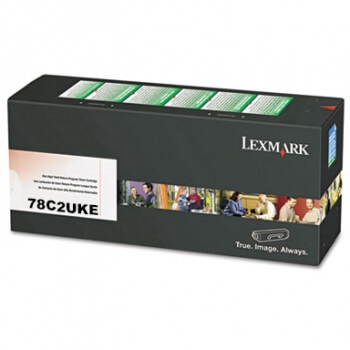 LEXMARK Toner 78C2UKE Black Corporate Return ryhmässä TIETOKOONET & TARVIKKEET / Tulostimet & Tarvikkeet / Musteet ja väriaineet / Toner / Lexmark @ TP E-commerce Nordic AB (C32171)