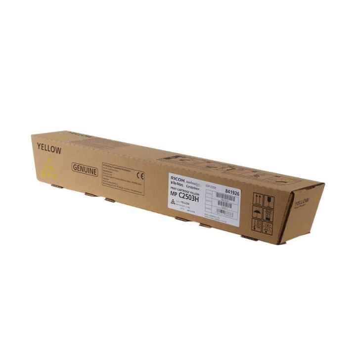 Ricoh Toner 841926 MP C2503H Gul ryhmässä TIETOKOONET & TARVIKKEET / Tulostimet & Tarvikkeet / Musteet ja väriaineet / Toner / Muut @ TP E-commerce Nordic AB (C32212)