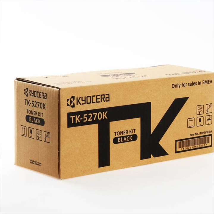 Kyocera Toner 1T02TV0NL0 TK-5270 Musta ryhmässä TIETOKOONET & TARVIKKEET / Tulostimet & Tarvikkeet / Musteet ja väriaineet / Toner / Kyocera @ TP E-commerce Nordic AB (C32256)