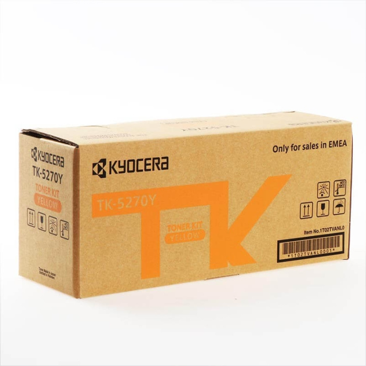 Kyocera Toner 1T02TVANL0 TK-5270 Keltainen ryhmässä TIETOKOONET & TARVIKKEET / Tulostimet & Tarvikkeet / Musteet ja väriaineet / Toner / Kyocera @ TP E-commerce Nordic AB (C32257)
