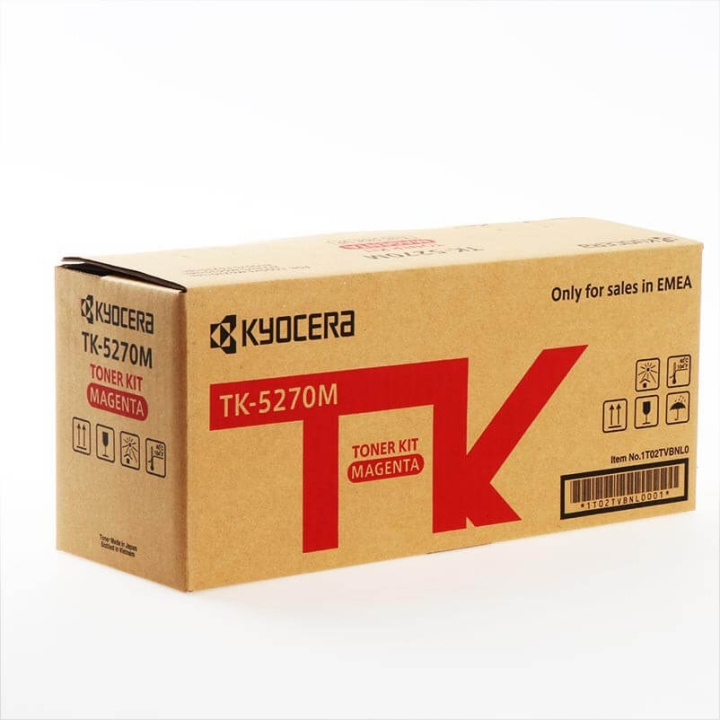 Kyocera Toner 1T02TVBNL0 TK-5270 Magenta ryhmässä TIETOKOONET & TARVIKKEET / Tulostimet & Tarvikkeet / Musteet ja väriaineet / Toner / Kyocera @ TP E-commerce Nordic AB (C32258)