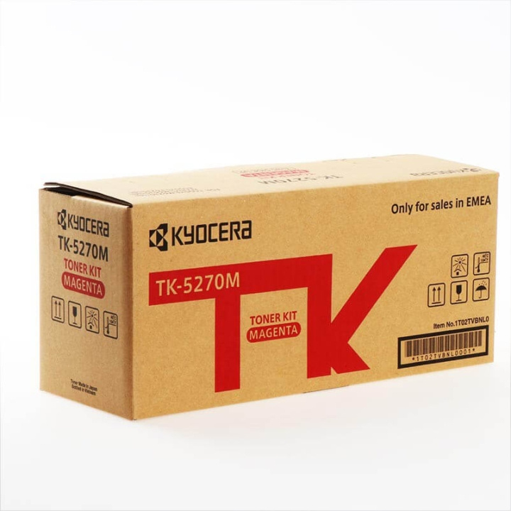 Kyocera Toner 1T02TVBNL0 TK-5270 Magenta ryhmässä TIETOKOONET & TARVIKKEET / Tulostimet & Tarvikkeet / Musteet ja väriaineet / Toner / Kyocera @ TP E-commerce Nordic AB (C32258)