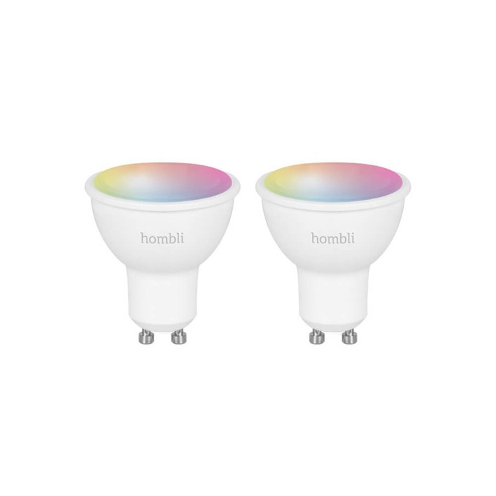 Hombli Smart Spot GU10 5W RGB Promo 2-Pack CCT ryhmässä KODINELEKTRONIIKKA / Valaistus / LED-lamput @ TP E-commerce Nordic AB (C32285)