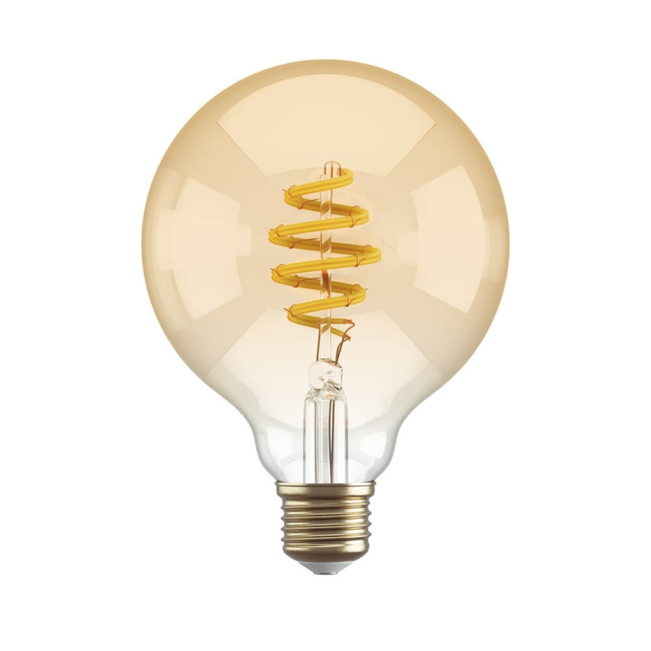 Hombli Smart Lampa Glödtråd E27 G95-Bärnsten CCT ryhmässä KODINELEKTRONIIKKA / Valaistus / LED-lamput @ TP E-commerce Nordic AB (C32288)