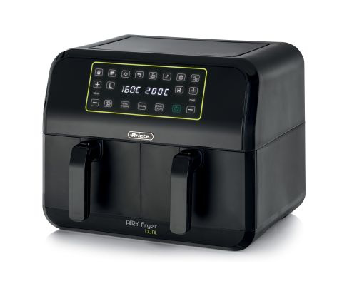 Ariete Air Fryer 2 x drawer ryhmässä KOTI, TALOUS JA PUUTARHA / Kodinkoneet / Airfryers ja rasvakeittimet @ TP E-commerce Nordic AB (C32429)