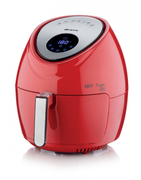 Ariete Air Fryer XXL Red ryhmässä KOTI, TALOUS JA PUUTARHA / Kodinkoneet / Airfryers ja rasvakeittimet @ TP E-commerce Nordic AB (C32442)