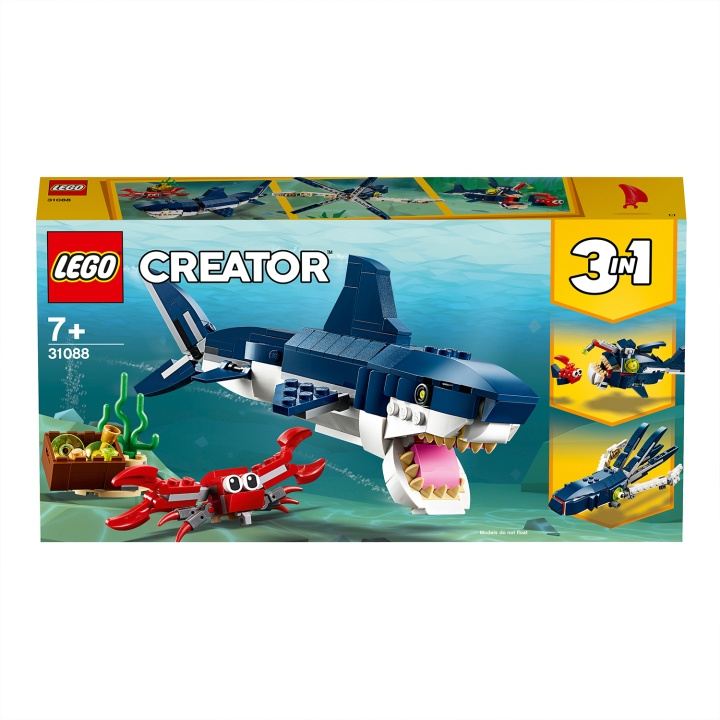 LEGO Creator 31088 - Syvänmeren olennot ryhmässä LELUT, TUOTTEET LAPSILLE JA VAUVOILLE / Leikkikalut, Askartelu &Pelit / Rakennuslelut / Lego @ TP E-commerce Nordic AB (C32716)