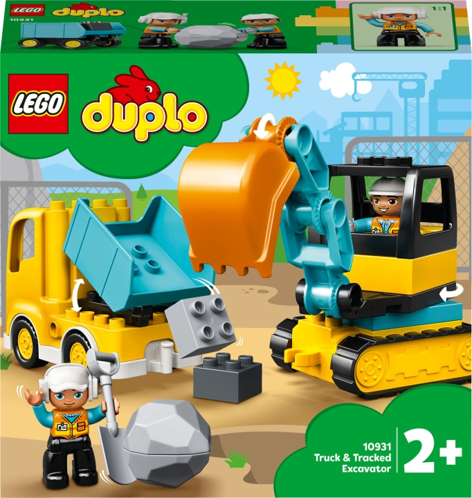 LEGO DUPLO Town 10931 - Kuorma-auto ja telakaivuri ryhmässä LELUT, TUOTTEET LAPSILLE JA VAUVOILLE / Leikkikalut, Askartelu &Pelit / Rakennuslelut / Lego @ TP E-commerce Nordic AB (C32718)