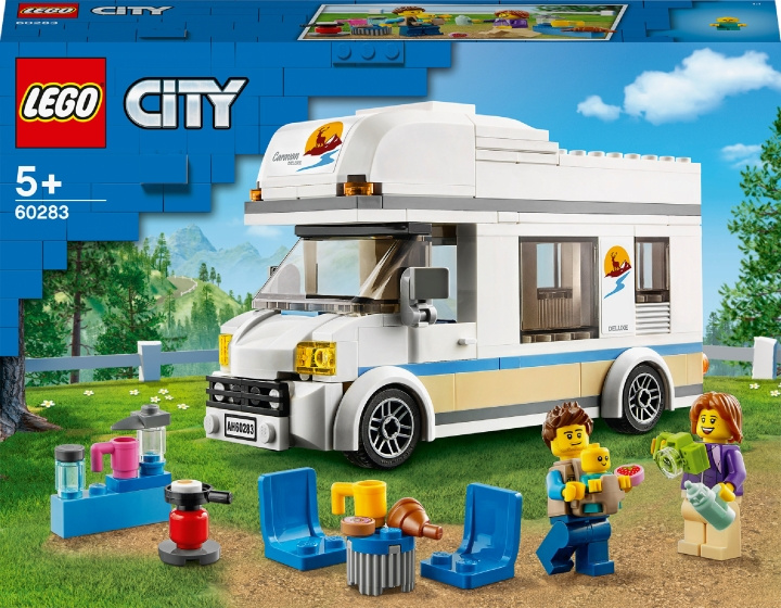 LEGO City Great Vehicles 60283 - Lomalaisten asuntoauto ryhmässä LELUT, TUOTTEET LAPSILLE JA VAUVOILLE / Leikkikalut, Askartelu &Pelit / Rakennuslelut / Lego @ TP E-commerce Nordic AB (C32720)