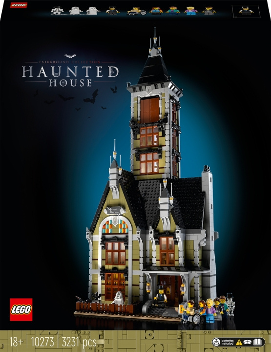 LEGO Creator Expert 10273 - Huvipuiston kummitustalo ryhmässä LELUT, TUOTTEET LAPSILLE JA VAUVOILLE / Leikkikalut, Askartelu &Pelit / Rakennuslelut / Lego @ TP E-commerce Nordic AB (C32721)