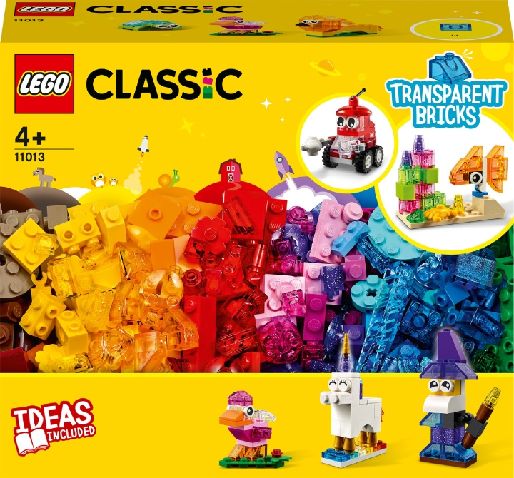 LEGO Classic 11013 - Luovan rakentajan läpinäkyvät palikat ryhmässä LELUT, TUOTTEET LAPSILLE JA VAUVOILLE / Leikkikalut, Askartelu &Pelit / Rakennuslelut / Lego @ TP E-commerce Nordic AB (C32722)