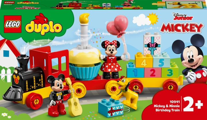 LEGO DUPLO Disney 10941 - Mikin ja Minnin syntymäpäiväjuna ryhmässä LELUT, TUOTTEET LAPSILLE JA VAUVOILLE / Leikkikalut, Askartelu &Pelit / Rakennuslelut / Lego @ TP E-commerce Nordic AB (C32723)