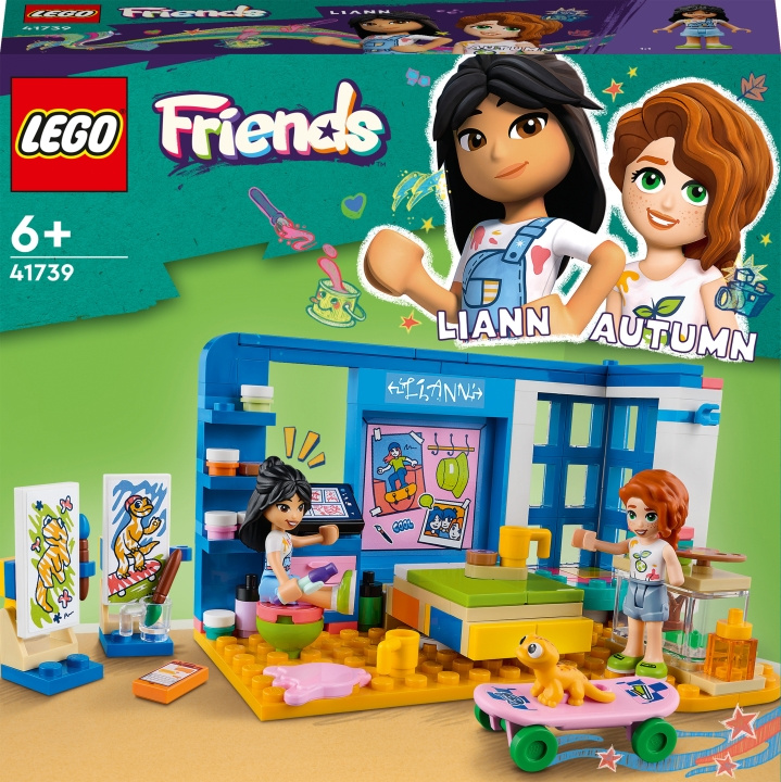 LEGO Friends 41739 - Liannin huone ryhmässä LELUT, TUOTTEET LAPSILLE JA VAUVOILLE / Leikkikalut, Askartelu &Pelit / Rakennuslelut / Lego @ TP E-commerce Nordic AB (C32760)