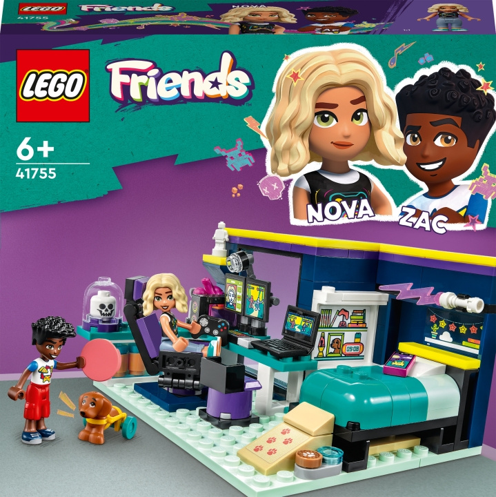 LEGO Friends 41755 - Novan huone ryhmässä LELUT, TUOTTEET LAPSILLE JA VAUVOILLE / Leikkikalut, Askartelu &Pelit / Rakennuslelut / Lego @ TP E-commerce Nordic AB (C32763)