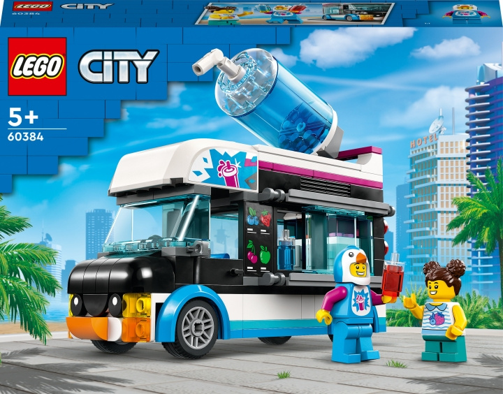 LEGO City Great Vehicles 60384 - Pingviinin hilejuoma-auto ryhmässä LELUT, TUOTTEET LAPSILLE JA VAUVOILLE / Leikkikalut, Askartelu &Pelit / Rakennuslelut / Lego @ TP E-commerce Nordic AB (C32769)